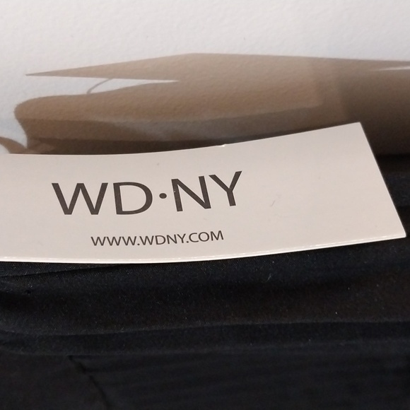 WD.NY XL& LARGE SIZE Black Asymmetrical Skirt Elastic Waist Pull On - Picture 2 of 13